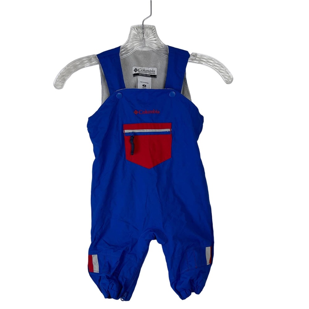 Columbia 6 Months Baby Snow Bibs Waterproof Snowsuit Nylon Winter Infant